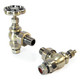 ROS-AG-AB-ALT00 - Rosa Traditional Manual Radiator Valves - Antique Brass ROS-AG-AB-ALT00 - Rosa Traditional Manual Radiator Valves - Antique Brass